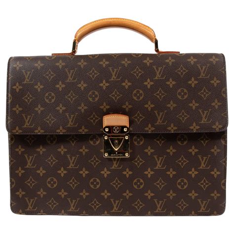 louis vuitton briefcase monogram|Louis Vuitton briefcase hard.